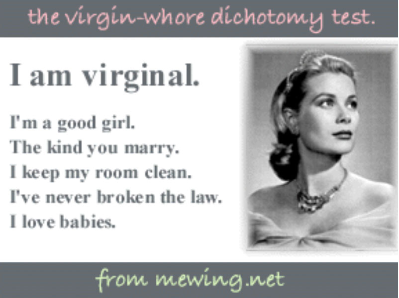 virgin or whore
