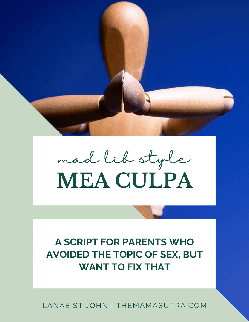MadLib-Style Mea Culpa Script The Talk